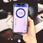 X09 4 in 1 USB to 듀얼 8핀+USB-C/Type-C 인터페이스 OTG 어댑터, 4 in 1