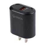 LZ-2117 18W QC3.0 3.1A USB 고속 충전기, 미국 플러그, 미국 플러그