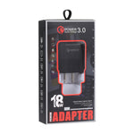 LZ-2117 18W QC3.0 3.1A USB 고속 충전기, 미국 플러그, 미국 플러그