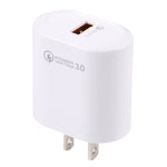 LZ-2117 18W QC3.0 3.1A USB 고속 충전기, 미국 플러그, 미국 플러그