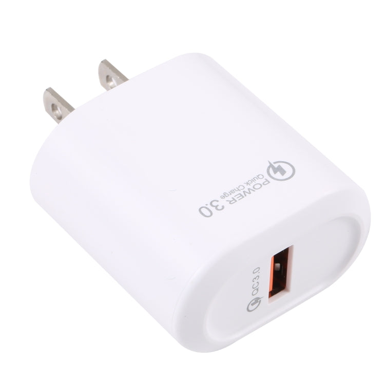LZ-2117 18W QC3.0 3.1A USB 고속 충전기, 미국 플러그, 미국 플러그