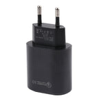 LZ-2117 18W QC3.0 3.1A USB 고속 충전기, EU 플러그, EU 플러그