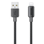 WEKOME WDC-03 조력 에너지 시리즈 2.4A USB to 8핀 꼬임 방지 데이터 케이블, 길이: 1m, USB to 8핀