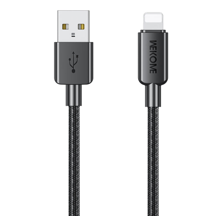 WEKOME WDC-03 조력 에너지 시리즈 2.4A USB to 8핀 꼬임 방지 데이터 케이블, 길이: 1m, USB to 8핀