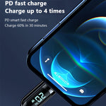 Mutural Li-CC001 1.2m PD20W 디지털 디스플레이 USB-C / Type-C to 8 핀 충전 데이터 케이블, Type-C to 8 핀
