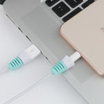 2 PCS Anti-break USB Charge Cable Winder Protective Case Protection Sleeve
