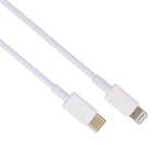 100W USB-C / Type-C to 8핀 고속 충전 데이터 케이블, 길이: 2m, 2m Type-C to 8핀