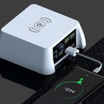 F96 100W USB x3 + PD 다기능 스마트 무선 충전 스테이션