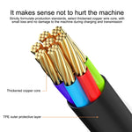 IVON CA87 USB to 8핀 TPE 고속 충전 데이터 케이블, 케이블 길이: 1m, 8핀