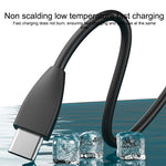 IVON CA87 USB to 8핀 TPE 고속 충전 데이터 케이블, 케이블 길이: 1m, 8핀