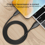 IVON CA87 USB to 8핀 TPE 고속 충전 데이터 케이블, 케이블 길이: 1m, 8핀