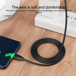 IVON CA87 USB to 8핀 TPE 고속 충전 데이터 케이블, 케이블 길이: 1m, 8핀
