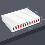 WLX-X6 120W 12 in 1 다기능 스마트 USB 충전 스테이션
