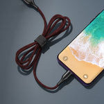 REMAX RC-158m 3A USB to 마이크로 USB 인터페이스 충전 + 전송 마그네틱 폴리에스터 투톤 꼬임 데이터 케이블, 케이블 길이: 1m, 마이크로 USB