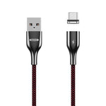 REMAX RC-158m 3A USB to 마이크로 USB 인터페이스 충전 + 전송 마그네틱 폴리에스터 투톤 꼬임 데이터 케이블, 케이블 길이: 1m, 마이크로 USB