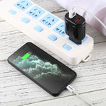 LZ-022 5V 2.4A 듀얼 USB 포트 여행용 충전기, EU 플러그