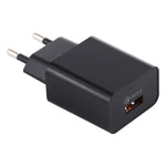 LZ-706 QC3.0 단일 USB 포트 여행용 충전기, EU 플러그