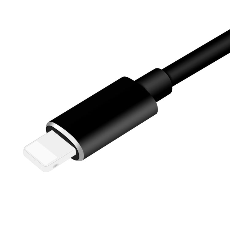 ENKAY Hat-prince HC-15 8핀 + 3.5mm 잭 to 8핀 충전 오디오 어댑터 케이블, iOS 15.0까지 지원