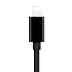 ENKAY Hat-prince HC-15 8핀 + 3.5mm 잭 to 8핀 충전 오디오 어댑터 케이블, iOS 15.0까지 지원