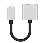 ENKAY Hat-prince HC-15 8핀 + 3.5mm 잭 to 8핀 충전 오디오 어댑터 케이블, iOS 15.0까지 지원