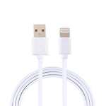 2A USB 남성 to 8핀 남성 인터페이스 사출 플라스틱 충전 케이블, 길이: 1.5m, 8핀
