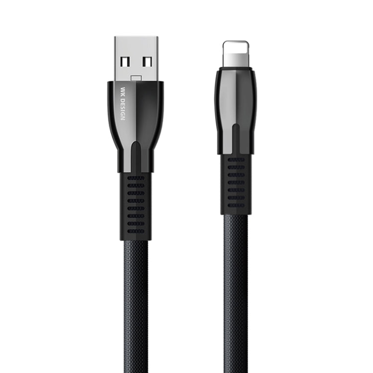 WK WDC-107i 1m 2.4A 세인트 아연 합금 시리즈 USB to 8핀 데이터 동기화 충전 케이블, 8핀