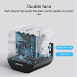 USAMS US-CC173 T55 12W 유니버설 멀티 플러그 여행용 충전기, US-CC173 T55