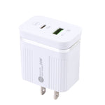 46-A2C2 20W PD + QC3.0 USB 다기능 고속 충전기, 미국 플러그, 미국 플러그