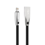 AWEI CL-95 USB to 8핀 휴대용 고속 충전 TPE + 알루미늄 합금 데이터 케이블, 2A, 길이: 1m