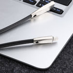 AWEI CL-95 USB to 8핀 휴대용 고속 충전 TPE + 알루미늄 합금 데이터 케이블, 2A, 길이: 1m