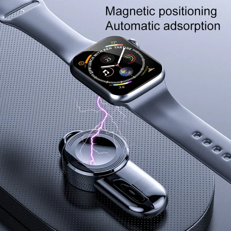 K02 범용 휴대용 자석 무선 충전기, Apple Watch 시리즈 6 / 5 / SE / 4 / 3 / 2 / 1용