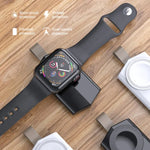 K03 범용 휴대용 자석 무선 충전기, Apple Watch 시리즈 6 / 5 / SE / 4 / 3 / 2 / 1용