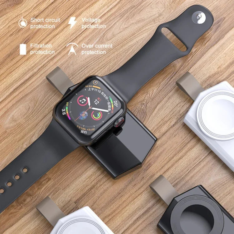K03 범용 휴대용 자석 무선 충전기, Apple Watch 시리즈 6 / 5 / SE / 4 / 3 / 2 / 1용