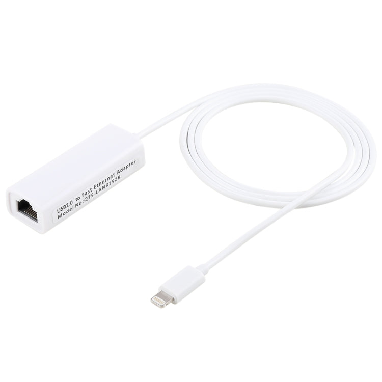 QTS-LAN8152B 1m 8핀 to RJ45 이더넷 LAN 네트워크 어댑터 케이블