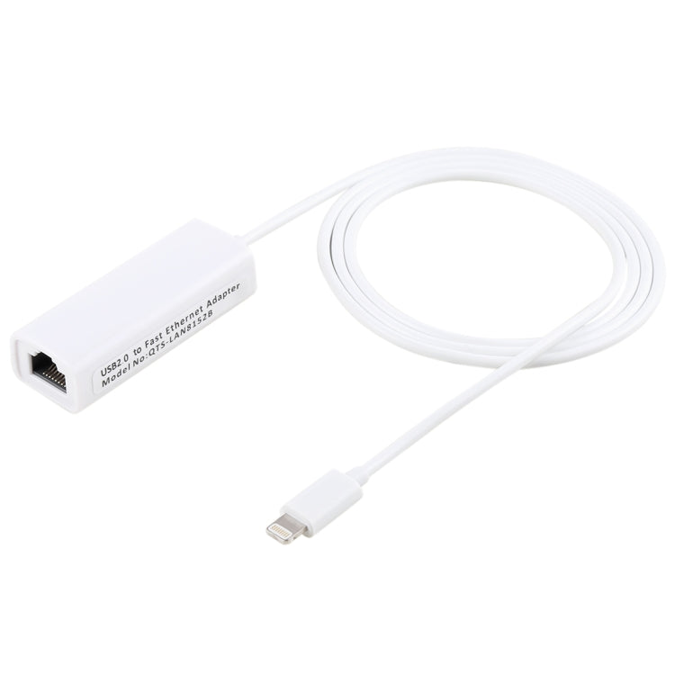 QTS-LAN8152B 1m 8핀 to RJ45 이더넷 LAN 네트워크 어댑터 케이블