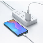 오리지널 샤오미 18W 벽면 충전기 어댑터 단일 포트 USB 퀵 충전기, 미국 플러그, 18W
