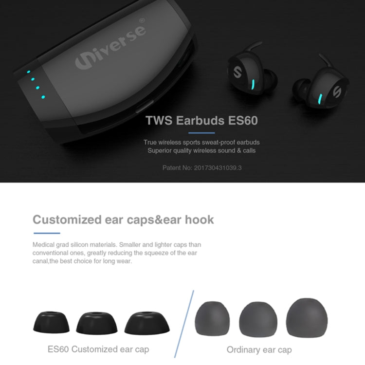 iPhone, 삼성, 화웨이, 샤오미, HTC 및 기타 스마트폰용, XHH-ES60 블랙, XHH-ES60