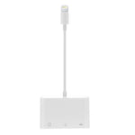 NK-1081 8핀 to SD + TF + USB 포트 카메라 리더 어댑터