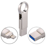 RQW-10D 2-in-1 USB 2.0 & 8핀 16GB 플래시 드라이브, RQW-10D