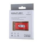 RQW-02 3 in 1 USB 2.0 & 8핀 & 마이크로 USB 64GB 플래시 드라이브, RQW-02 레드