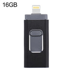 easyflash RQW-01B 3 in 1 USB 2.0 & 8핀 & 마이크로 USB 16GB 플래시 드라이브, RQW-01B 블랙, RQW-01B 골드, RQW-01B 로즈 골드, RQW-01B 실버