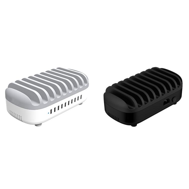 ORICO DUK-10P 120W 10 USB 포트 스마트 충전 스테이션 휴대폰 및 태블릿 거치대 포함, EU 플러그, EU 플러그(블랙), EU 플러그(화이트), US 플러그(블랙), US 플러그(화이트), UK 플러그(블랙), UK 플러그(화이트), AU 플러그(블랙), AU 플러그(화이트)