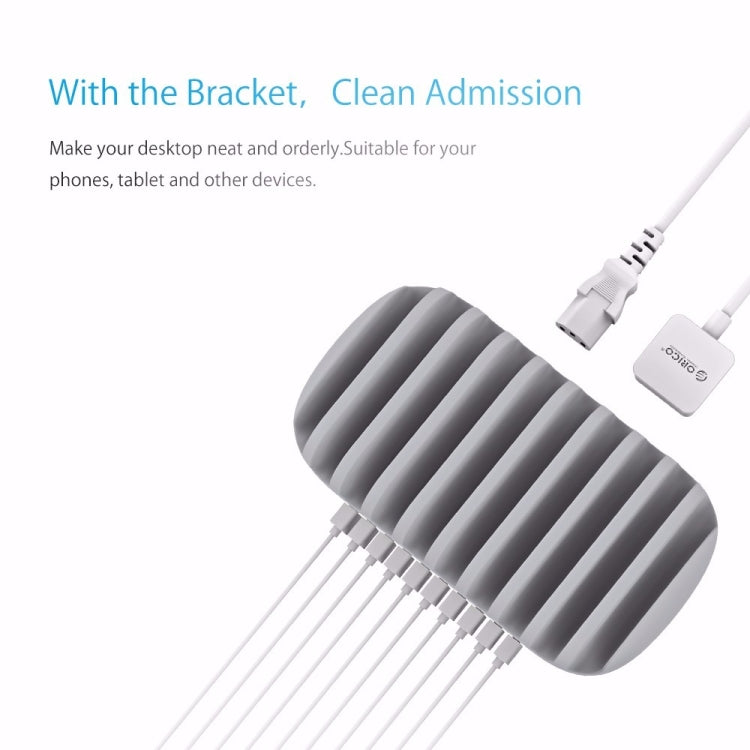 ORICO DUK-10P 120W 10 USB 포트 스마트 충전 스테이션 휴대폰 및 태블릿 거치대 포함, EU 플러그, EU 플러그(블랙), EU 플러그(화이트), US 플러그(블랙), US 플러그(화이트), UK 플러그(블랙), UK 플러그(화이트), AU 플러그(블랙), AU 플러그(화이트)