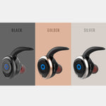 AWEI T1 스포츠 헤드셋 IPX4 방수 무선 블루투스 V4.2 스테레오 이어폰, TWS 지원, T1