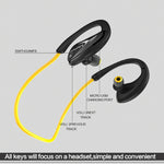 AWEI A880BL 방수 스포츠 블루투스 CSR4.1 이어폰 무선 스테레오 헤드셋 NFC 기능 포함, A880BL