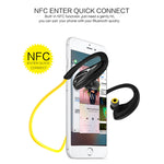 AWEI A880BL 방수 스포츠 블루투스 CSR4.1 이어폰 무선 스테레오 헤드셋 NFC 기능 포함, A880BL