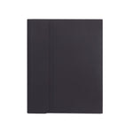 X-11BC 스킨 플레인 텍스처 분리형 블루투스 키보드 태블릿 케이스 for iPad Pro 11인치 2020 / 2018, 터치패드 & 펜 슬롯 포함