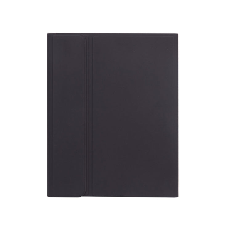 X-11BC 스킨 플레인 텍스처 분리형 블루투스 키보드 태블릿 케이스 for iPad Pro 11인치 2020 / 2018, 터치패드 & 펜 슬롯 포함