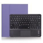 X-11BC 스킨 플레인 텍스처 분리형 블루투스 키보드 태블릿 케이스 for iPad Pro 11인치 2020 / 2018, 터치패드 & 펜 슬롯 포함