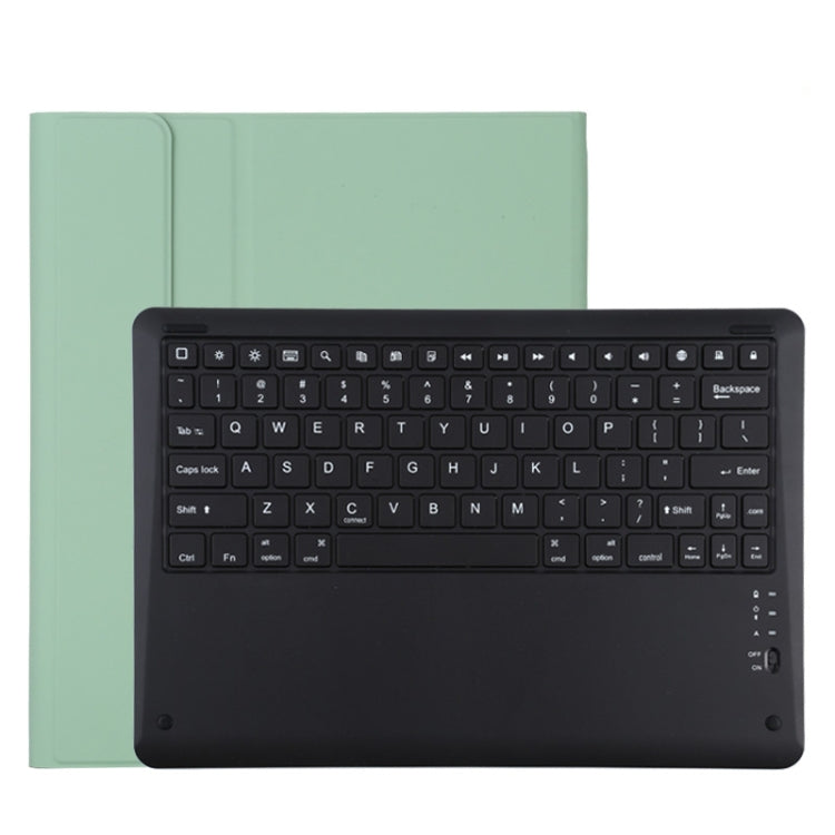 T129 분리형 블루투스 블랙 키보드 마이크로화이버 가죽 태블릿 케이스 iPad Pro 12.9인치 (2020)용, 홀더 포함, 블랙 키보드